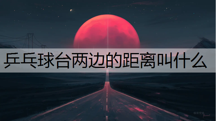 乒乓球台两边的距离叫什么